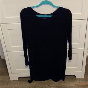 Black long sleeve dress